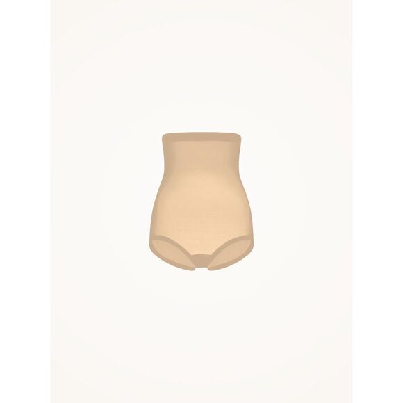 NWT Wolford Tulle Control Panty High Waist Nude 10 - Picture 7 of 16